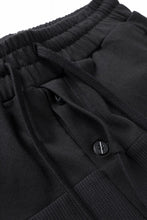 画像をギャラリービューアに読み込む, thom/krom MATMIX CARGO TROUSERS / STRUCTURED SOFT JERSEY (BLACK)