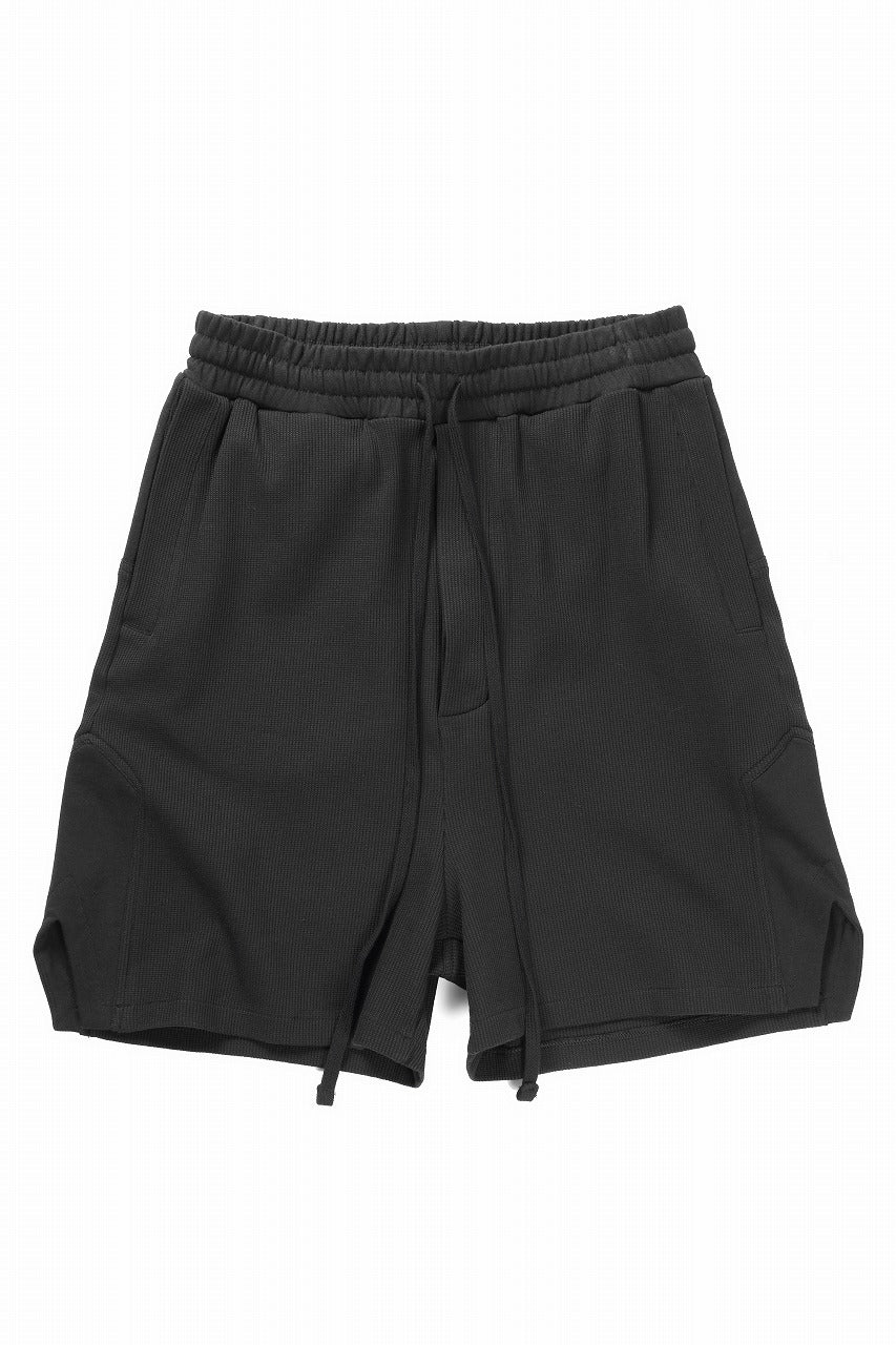 thom/krom MATMIX SHORTS / STRUCTURED SOFT JERSEY (BLACK)