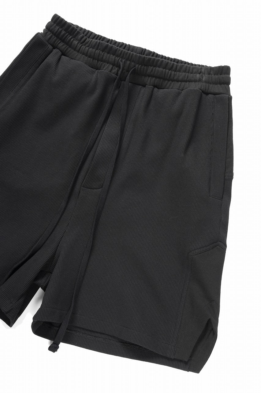 thom/krom MATMIX SHORTS / STRUCTURED SOFT JERSEY (BLACK)