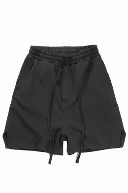 thom/krom MATMIX SHORTS / STRUCTURED SOFT JERSEY (BLACK)