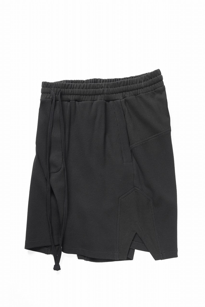 thom/krom MATMIX SHORTS / STRUCTURED SOFT JERSEY (BLACK)