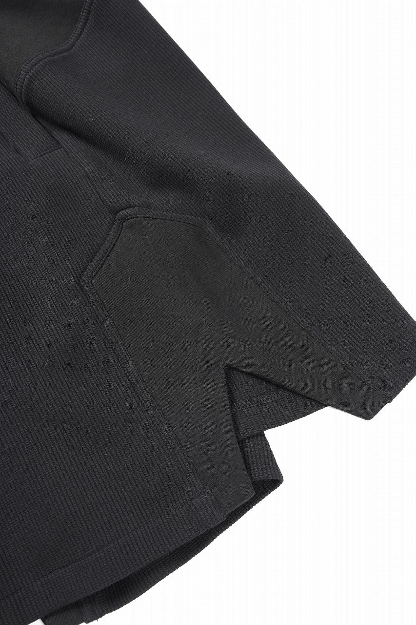 thom/krom MATMIX SHORTS / STRUCTURED SOFT JERSEY (BLACK)