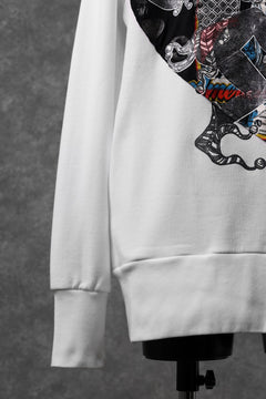 Load image into Gallery viewer, MASSIMO SABBADIN PRINT SWEAT PULLOVER (white)