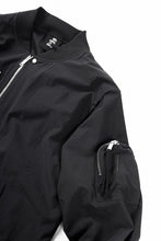 画像をギャラリービューアに読み込む, thom/krom BOMBER JACKET / RIPSTOP STRETCH NYLON (BLACK)