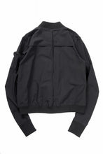 画像をギャラリービューアに読み込む, thom/krom BOMBER JACKET / RIPSTOP STRETCH NYLON (BLACK)