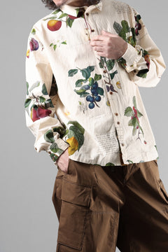 画像をギャラリービューアに読み込む, Aleksandr Manamis exclusive SHORT COLLAR REGULAR SHIRT (LES FRUITS)