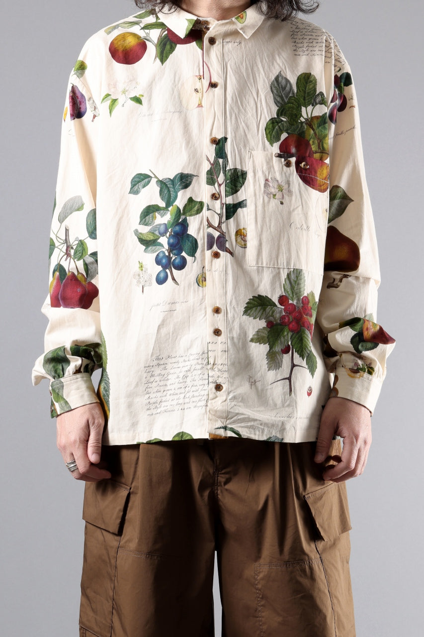 画像をギャラリービューアに読み込む, Aleksandr Manamis exclusive SHORT COLLAR REGULAR SHIRT (LES FRUITS)