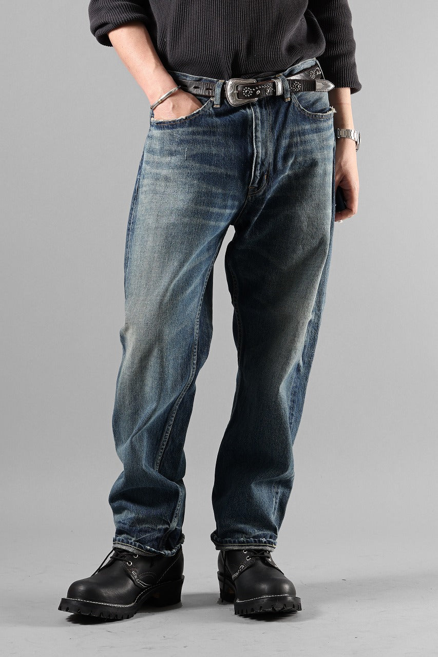 MADNESS AGING DENIM PAINTER PANTS . M2 RELAXED (INDIGO)の商品