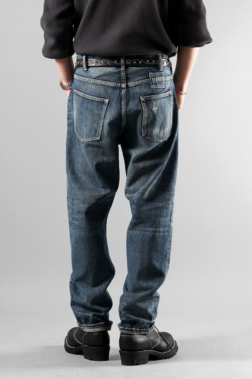 MADNESS AGING DENIM PAINTER PANTS . M2 RELAXED (INDIGO)の商品
