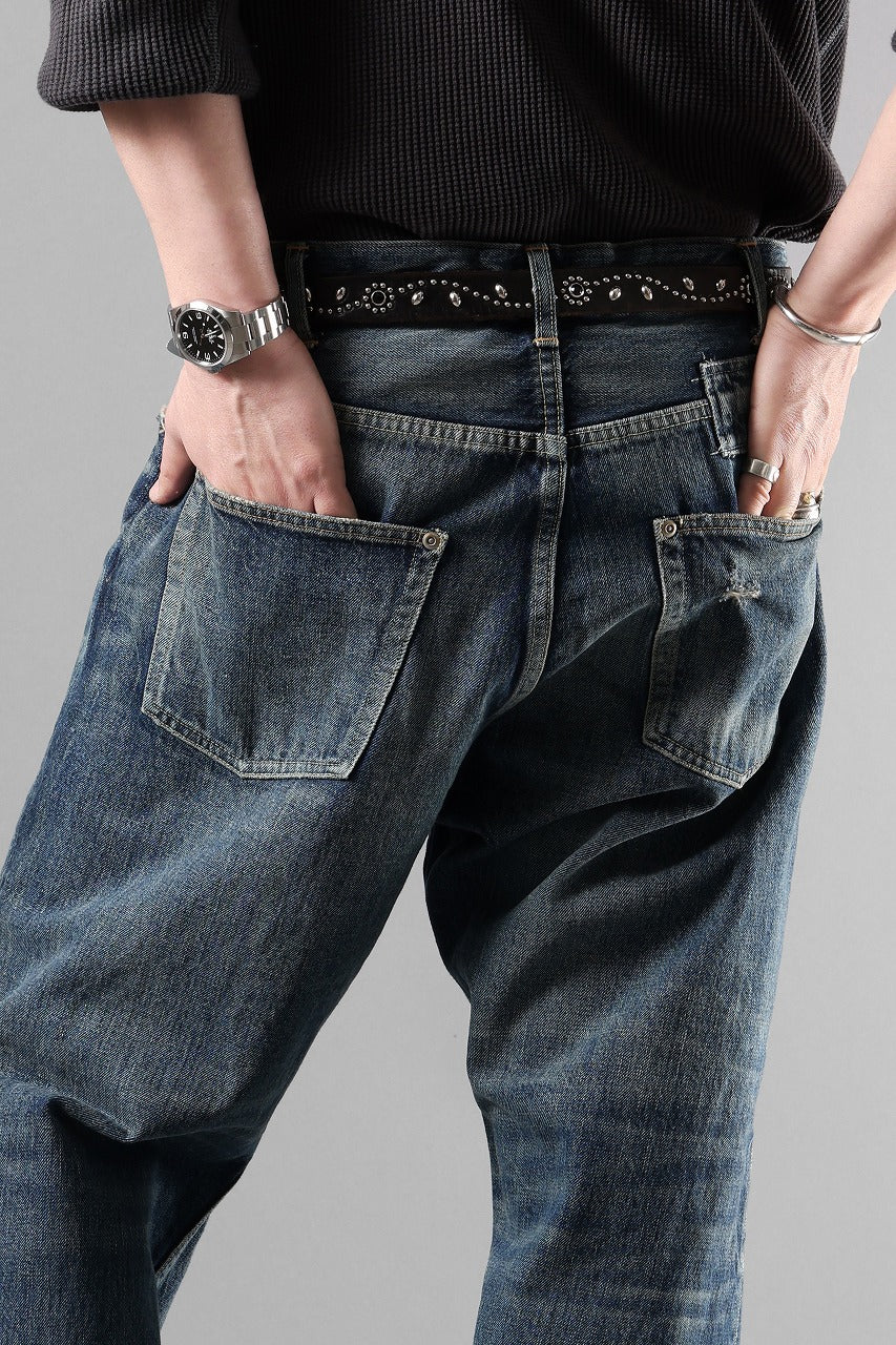 MADNESS AGING DENIM PAINTER PANTS . M2 RELAXED (INDIGO)の商品