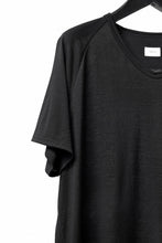 画像をギャラリービューアに読み込む, CAPERTICA PRISONER SHIRTS / SUPER 120s WASHABLE WOOL JERSEY (BLACK)