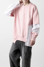 画像をギャラリービューアに読み込む, Feng Chen Wang MULTIPLE PANELLED SWEATER (PINK)