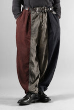 画像をギャラリービューアに読み込む, Aleksandr Manamis TRICOLORE BUCKLE PANT / GARMENT DYED (TRICOLORE)