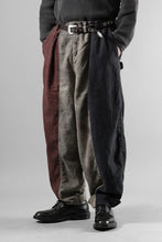 画像をギャラリービューアに読み込む, Aleksandr Manamis TRICOLORE BUCKLE PANT / GARMENT DYED (TRICOLORE)