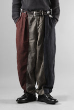 画像をギャラリービューアに読み込む, Aleksandr Manamis TRICOLORE BUCKLE PANT / GARMENT DYED (TRICOLORE)