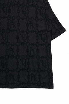 画像をギャラリービューアに読み込む, A.F ARTEFACT JACGURD JUMBO TEE (BLACK x DARK GREY)
