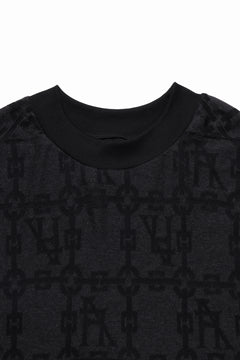 画像をギャラリービューアに読み込む, A.F ARTEFACT JACGURD JUMBO TEE (BLACK x DARK GREY)