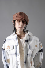 Load image into Gallery viewer, ierib Casquette Cap / Vintage SAKABUKURO x Lamb Suede Leather (BROWN #B)