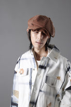 画像をギャラリービューアに読み込む, ierib Casquette Cap / Vintage SAKABUKURO x Lamb Suede Leather (BROWN #B)