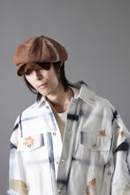 画像をギャラリービューアに読み込む, ierib Casquette Cap / Vintage SAKABUKURO x Lamb Suede Leather (BROWN #B)