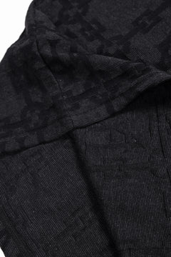 画像をギャラリービューアに読み込む, A.F ARTEFACT JACGURD JUMBO TEE (BLACK x DARK GREY)