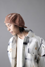 Load image into Gallery viewer, ierib Casquette Cap / Vintage SAKABUKURO x Lamb Suede Leather (BROWN #B)