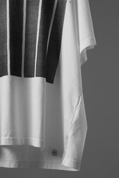 Load image into Gallery viewer, FACETASM 7 BARS SHORT SLEEVE TEE (WHITE)