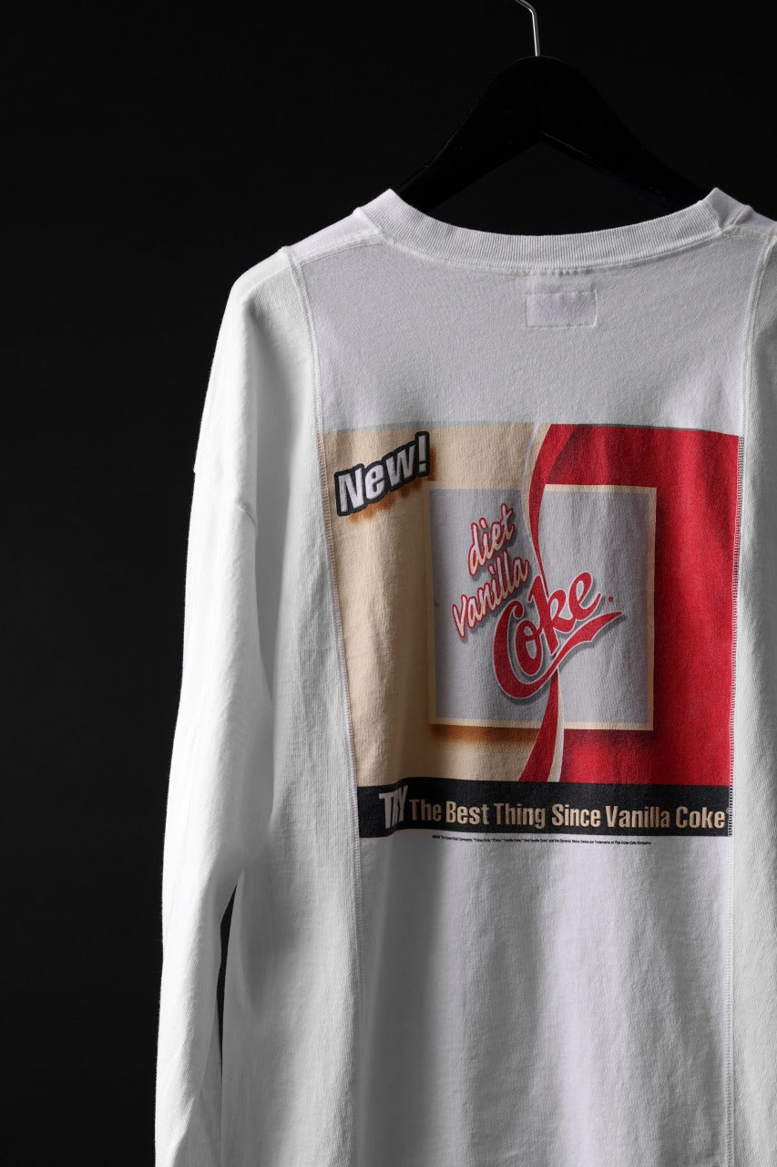 画像をギャラリービューアに読み込む, CHANGES exclusive VINTAGE REMAKE L/S TOPS (MULTI WHITE #D)