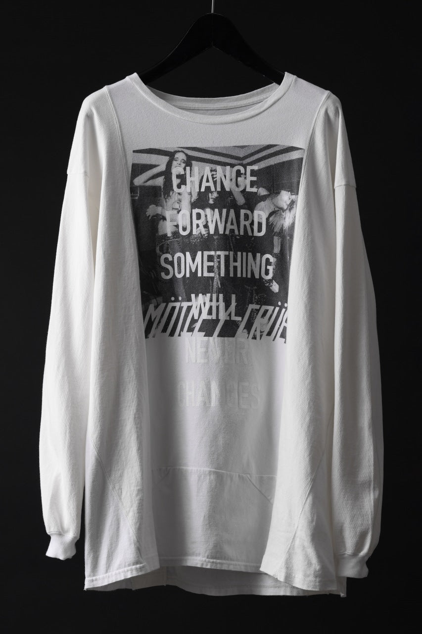 CHANGES exclusive VINTAGE REMAKE L/S TOPS (MULTI WHITE #E)