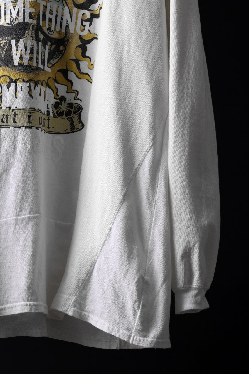 CHANGES exclusive VINTAGE REMAKE L/S TOPS (MULTI WHITE #G)