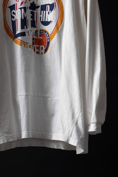 Load image into Gallery viewer, CHANGES exclusive VINTAGE REMAKE L/S TOPS (MULTI WHITE #F)