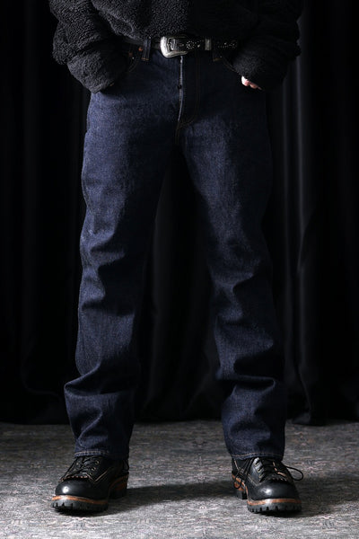FULLCOUNT 1120W Boot Cut Jeans / 13.7oz Zimbabwe Selvedge Denim (INDIGO BLUE)