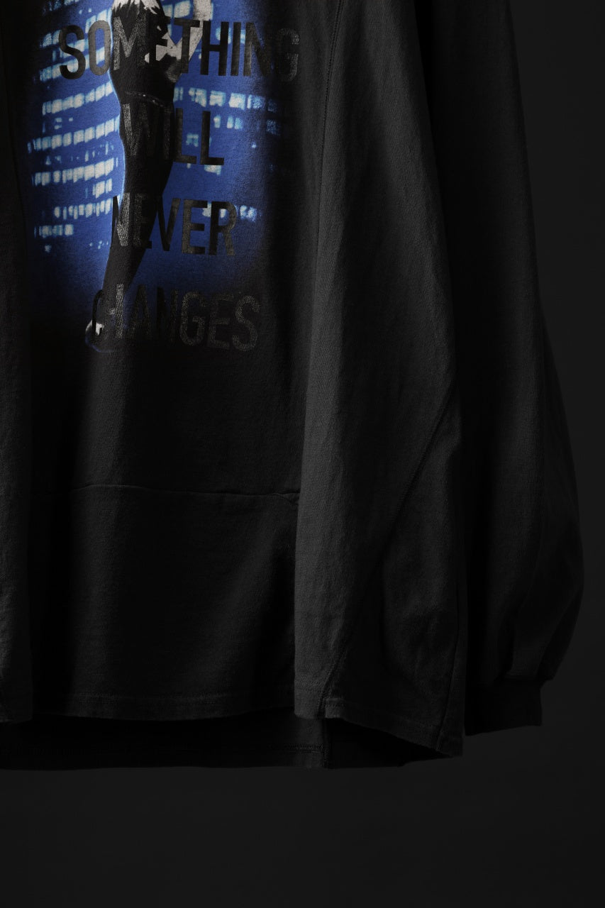 Load image into Gallery viewer, CHANGES exclusive VINTAGE REMAKE L/S TOPS (MULTI BLACK #B)