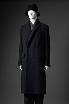 画像をギャラリービューアに読み込む, forme d&#39;expression Double Breasted Long Coat (Dark)