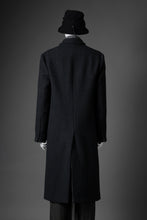 画像をギャラリービューアに読み込む, forme d&#39;expression Double Breasted Long Coat (Dark)