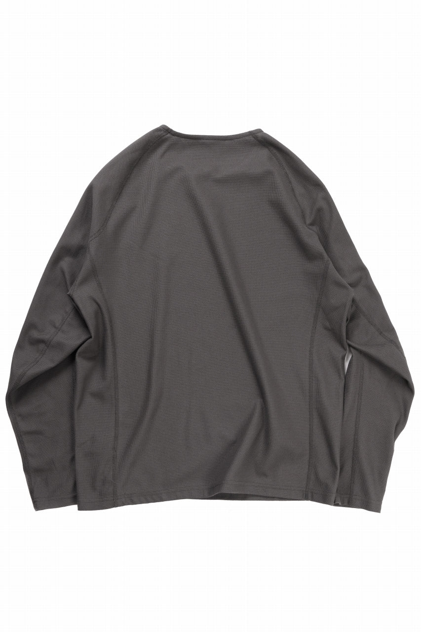 OPPOSE DUALITY ERGONOMIC LS T-SHIRTS / COOLMAX DRY JERSEY (GRAY)