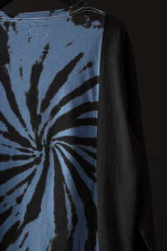 Load image into Gallery viewer, CHANGES exclusive VINTAGE REMAKE L/S TOPS (MULTI BLACK #D)