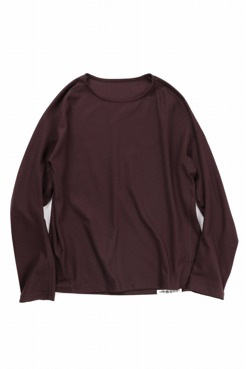 激安人気新品 / T-SHIRTS LS ERGONOMIC DUALITY OPPOSE COOLMAX JERSEY DRY トップス