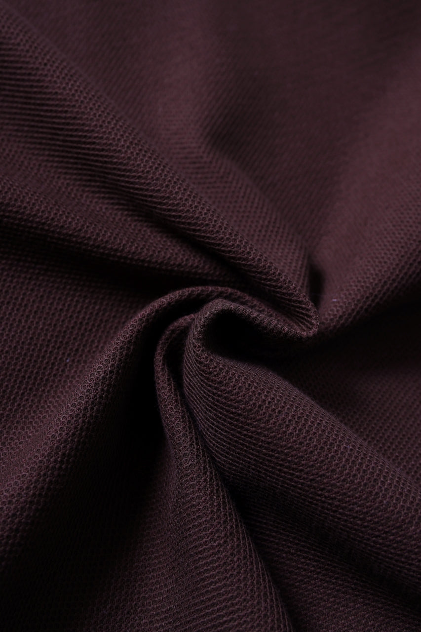 OPPOSE DUALITY ERGONOMIC LS T-SHIRTS / COOLMAX DRY JERSEY (BURGUNDY)