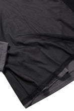 Load image into Gallery viewer, OBLADI TWO LAYER IN OVER SIZE HALF SLEEVE T SHIRT (GRAY)