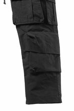 画像をギャラリービューアに読み込む, A.F ARTEFACT CARGO SAROUEL EASY PANTS / SMOOTH NYLON (BLACK)