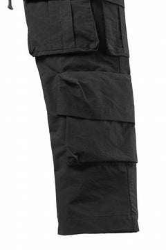 Load image into Gallery viewer, A.F ARTEFACT CARGO SAROUEL EASY PANTS / SMOOTH NYLON (BLACK)