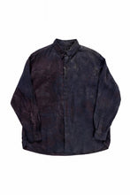 Load image into Gallery viewer, COLINA THE SHIRTS / NATURAL DYED LINEN POPLIN (暗黒染)