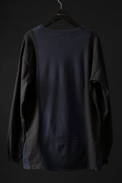 画像をギャラリービューアに読み込む, CHANGES exclusive VINTAGE REMAKE L/S TOPS (MULTI BLACK #G)