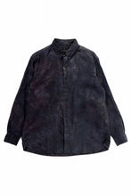 Load image into Gallery viewer, COLINA THE SHIRTS / NATURAL DYED LINEN POPLIN (暗黒染)