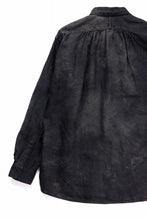 Load image into Gallery viewer, COLINA THE SHIRTS / NATURAL DYED LINEN POPLIN (暗黒染)