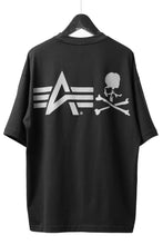 画像をギャラリービューアに読み込む, mastermind WORLD x ALPHA INDUSTRIES CIGER POCKET TEE (BLACK)