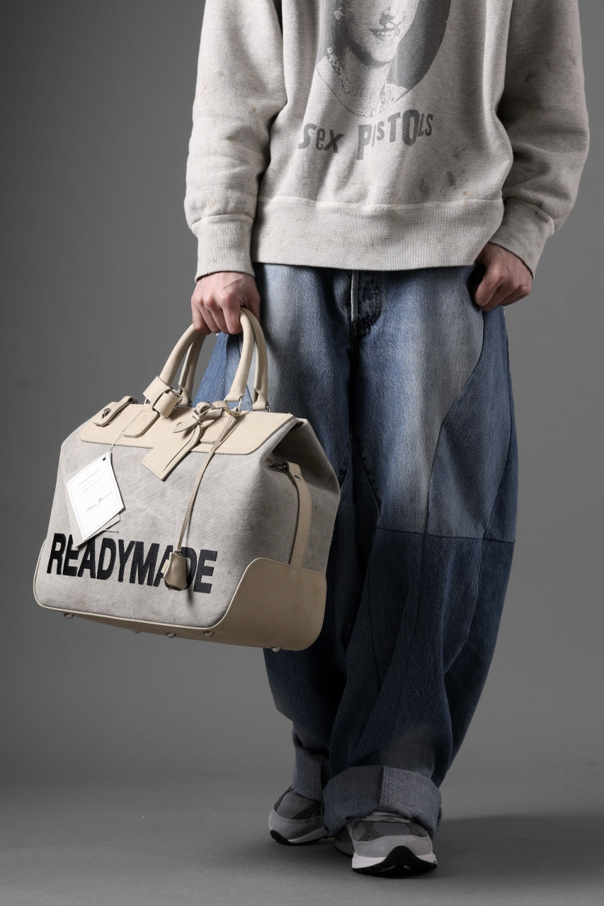 READYMADE GYM BAG MEDIUM (WHITE)