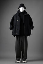 画像をギャラリービューアに読み込む, forme d&#39;expression Bomber Short Coat (Black)