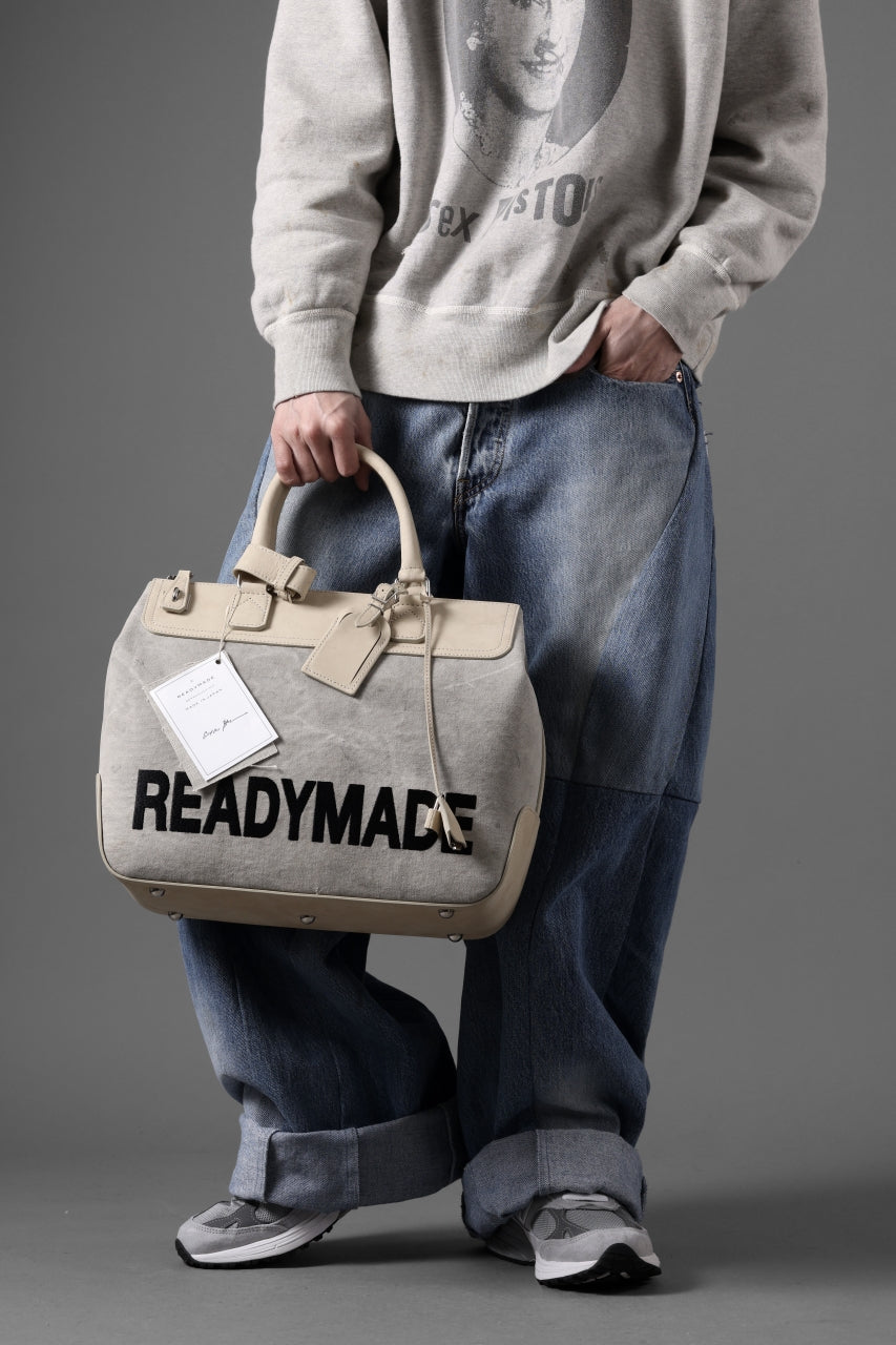 READYMADE GYM BAG MEDIUM (WHITE)